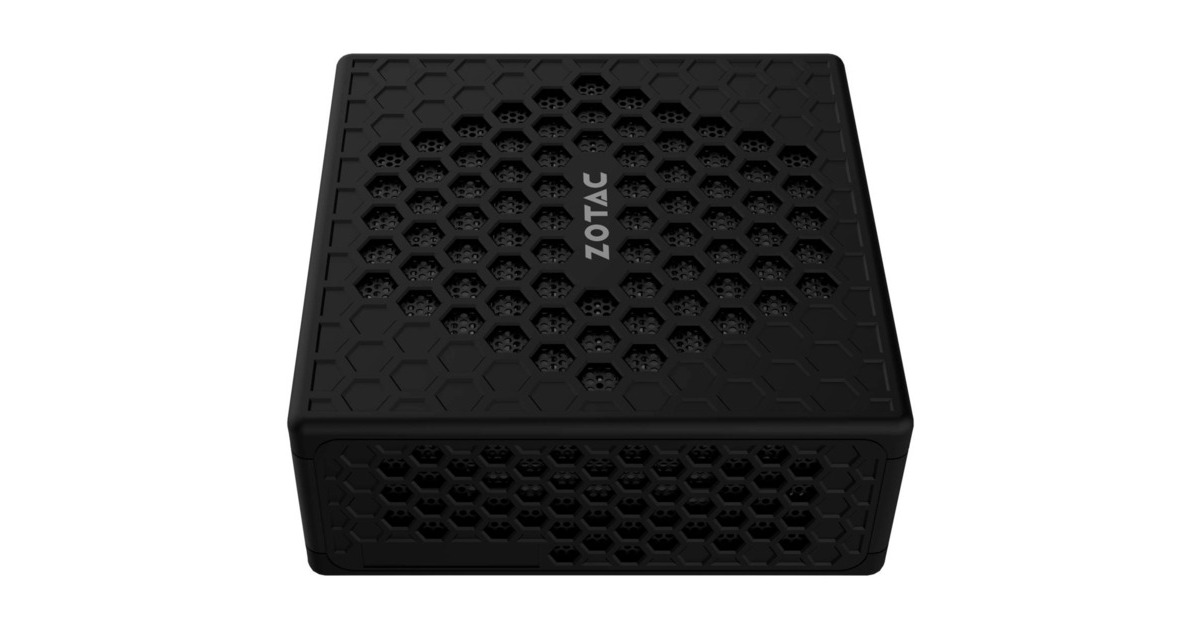 ZOTAC ZBOX CI337 Nano Barebone Schwarz Ohne Betriebssystem