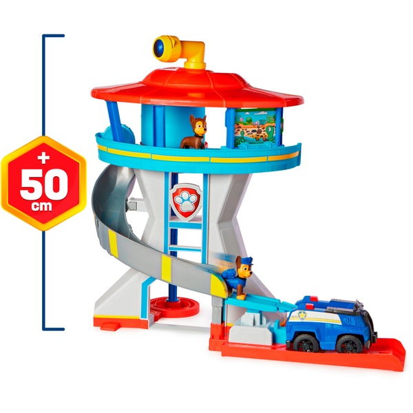 Spin Master Paw Patrol Lookout Tower Hauptquartier Spielset Kulisse