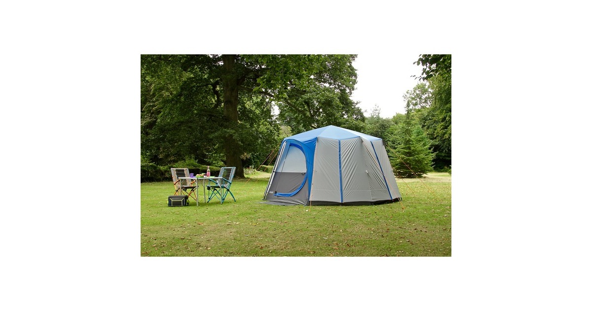 Zelt OCTAGON BlackOut 8P.  Tente de camping familiale