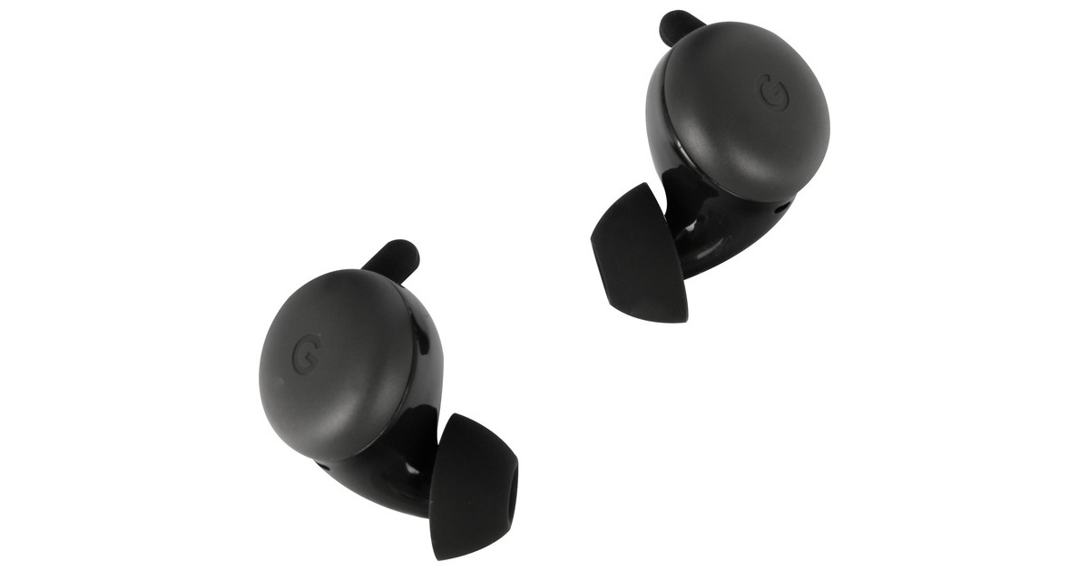 Google Pixel Buds schwarz, A-Series, Bluetooth Kopfhörer USB-C