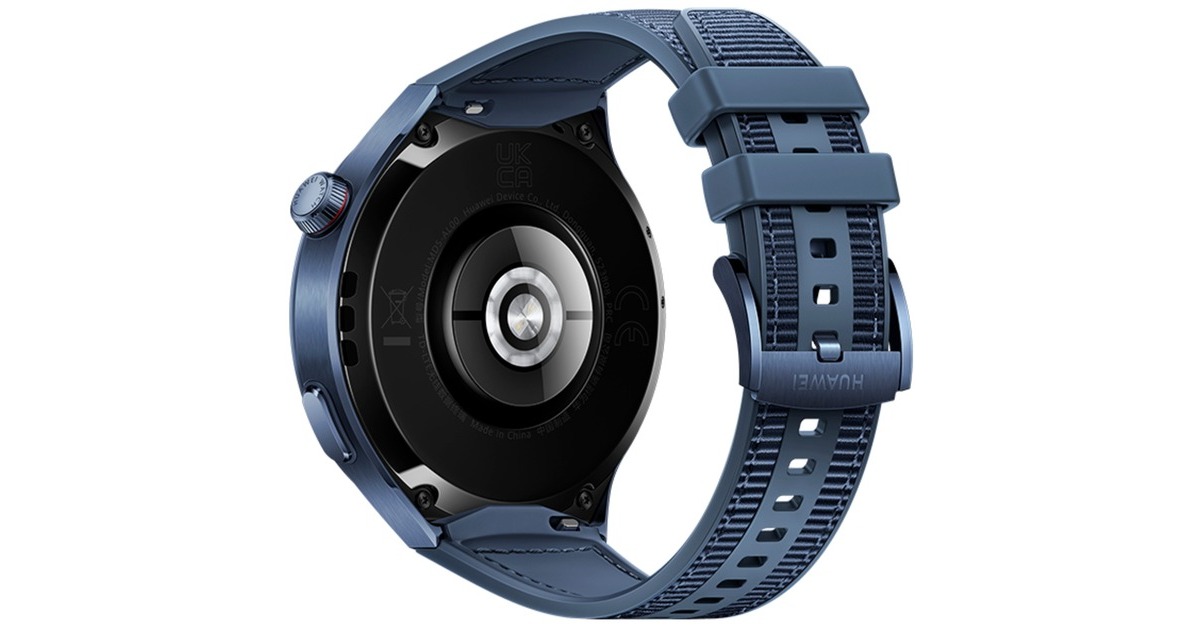 Huawei Watch 4 Pro (Medes-L19W) blau, bu, aus Armband: Smartwatch Fluorelastomer blau