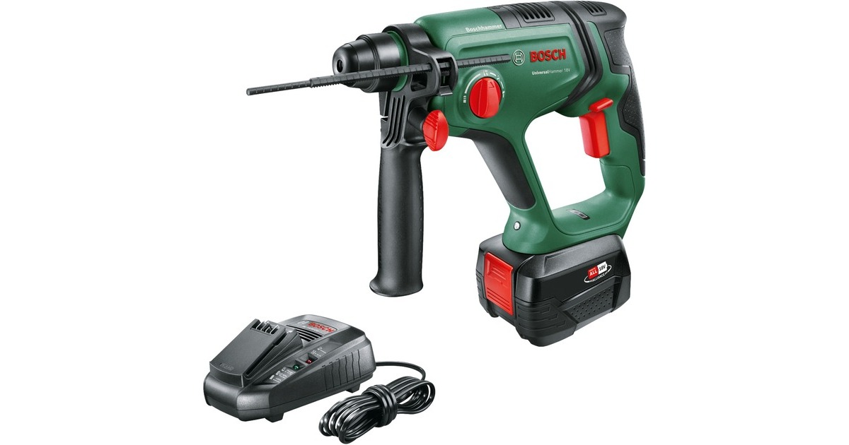 Bosch Heimwerken Garten Akku Bohrhammer UniversalHammer 18V gr n