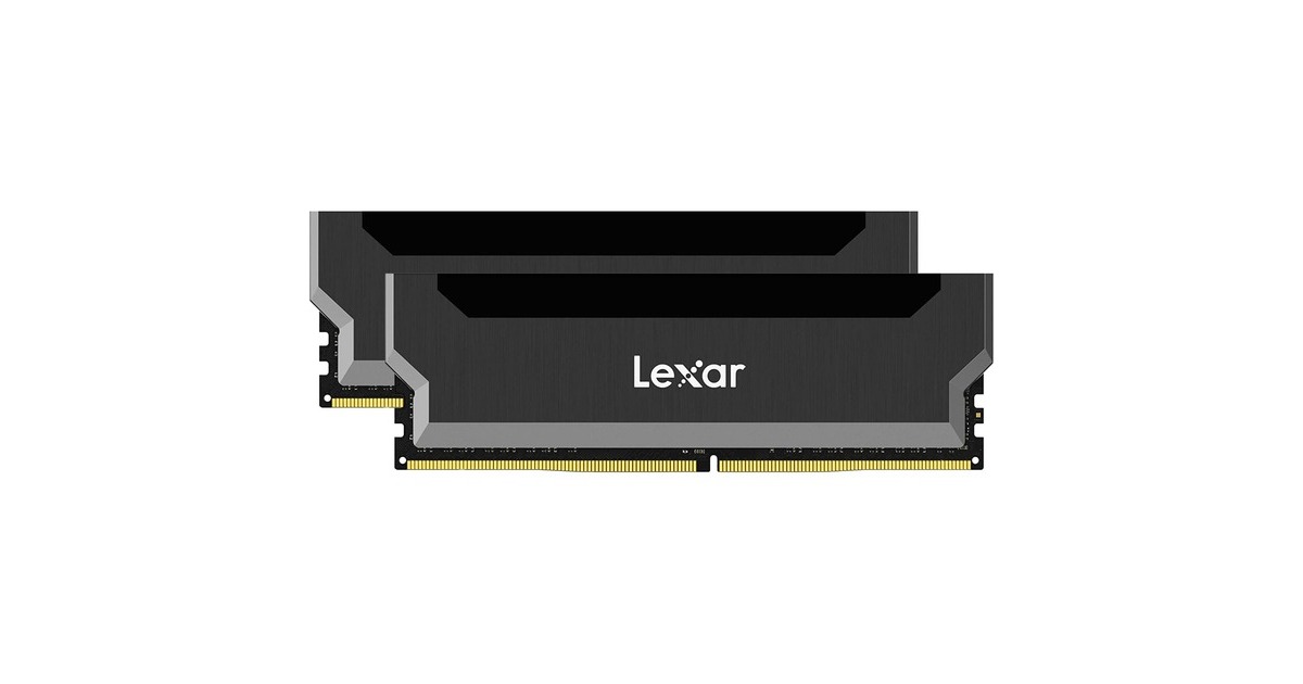 Lexar DIMM 32 GB DDR4-3600 (2x 16 GB) Dual-Kit, Arbeitsspeicher LD4BU016G- R3600GD0H, Hades OC, INTEL XMP