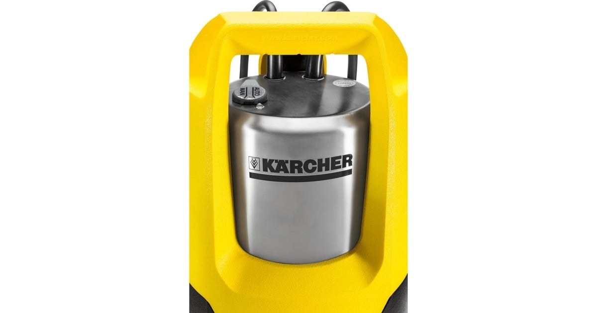 Kärcher Entwässerungspumpe SP 6 gelb/schwarz, 550 Druckpumpe Tauch- Watt Flat / Inox