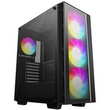 DeepCool MATREXX 55 V4 C , Tower-Gehäuse schwarz, Tempered Glass