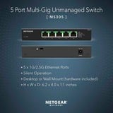 Netgear MS305, Switch lüfterlos