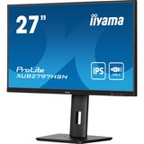 iiyama ProLite XUB2797HSN-B1, LED-Monitor 68.5 cm (27 Zoll), schwarz (matt), FullHD, IPS, USB-C, RJ-45, 100Hz Panel