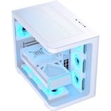 Aerocool P500C-G-WT-v1, Tower-Gehäuse weiß, Tempered Glass x 3