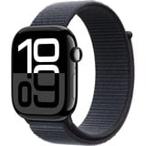 Apple Watch Series 10, Smartwatch schwarz (glänzend), Aluminium, 46 mm, Sport Look Tinte