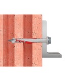 fischer Langschaftdübel DuoXpand 10x160 FUS hellgrau/rot, 50 Stück