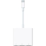 Apple USB Multiport-Adapter, USB-C > USB-A + USB-C + HDMI-Buchse weiß