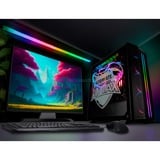 ALTERNATE aTTaX Gold Gaming-PC • RTX 4060 • AMD Ryzen™ 5 7600X • 16 GB RAM schwarz/transparent, Windows 11 Home 64-Bit