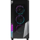 GIGABYTE AC500G ST, Tower-Gehäuse schwarz, Tempered Glass