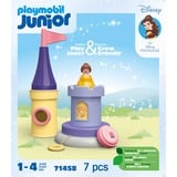 PLAYMOBIL 71458 Junior & Disney: Belles Spielturm mit Melodie, Konstruktionsspielzeug 