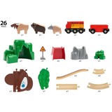 BRIO World Nordische Waldtiere Set, Bahn 