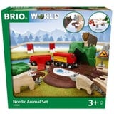 BRIO World Nordische Waldtiere Set, Bahn 