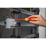 Bosch VDE Schraubendreher-Set PH/SL Professional, 7-teilig rot/gelb, 6 VDE-Schraubendreher, Phasenprüfer SL3