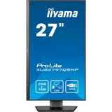 iiyama ProLite XUB2797QSNP-B1, LED-Monitor 68.5 cm (27 Zoll), schwarz (matt), WQHD, IPS, USB-C-Dock, KVM-Switch, RJ45, 100Hz Panel