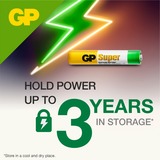 GP Batteries GP Super Alkaline Batterie AAAA Mini, LR61, 1,5Volt 2 Stück, AAAA, LR8D425