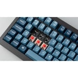 Keychron V3 Max, Gaming-Tastatur schwarz/blaugrau, DE-Layout, Gateron Jupiter Red, Hot-Swap, RGB