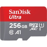 SanDisk Ultra 256 GB microSDXC, Speicherkarte UHS-I A1, Class 10