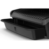 Tefal OptiGrill Elite GC750D, Kontaktgrill edelstahl/schwarz, 2.000 Watt