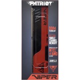 Patriot DIMM 16 GB DDR4-4000  , Arbeitsspeicher rot/schwarz, PVE2416G400C0, Viper Elite II, INTEL XMP