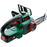 Bosch Akku-Kettensäge UniversalChain 18, 18Volt grün/schwarz, Li-Ionen Akku 2,5Ah, POWER FOR ALL ALLIANCE