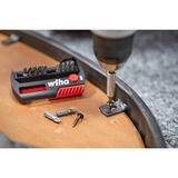 Wiha Bit-Satz FlipSelector Standard, TORX schwarz/rot, 15-teilig, mit Gürtelclip