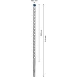 Bosch Expert Hammerbohrer SDS-plus-7X, Ø 12mm Arbeitslänge 250mm