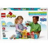 LEGO 10453 DUPLO Peppa Wutz Jahrmarkt, Konstruktionsspielzeug 