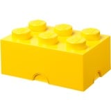 Room Copenhagen LEGO Storage Brick 6 , Aufbewahrungsbox gelb