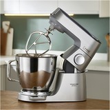 Kenwood Titanium Chef Baker XL Küchenmaschine  silber, 1.200 Watt, integrierte Waage, Timer, Patisserie-Set