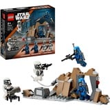 LEGO 75373 Star Wars Hinterhalt auf Mandalore Battle Pack, Konstruktionsspielzeug 