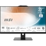 MSI Modern AM272P 1M-836DE, PC-System schwarz, Windows 11 Pro 64-Bit