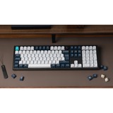 Keychron Q6 Max, Gaming-Tastatur schwarz/mehrfarbig, DE-Layout, Gateron Jupiter Banana, Hot-Swap, Aluminiumrahmen, RGB