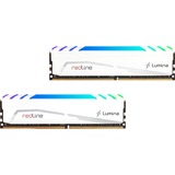 Mushkin DIMM 32 GB DDR5-6000 (2x 16 GB) Dual-Kit, Arbeitsspeicher weiß, MLB5C600AEEM16GX2, Redline Lumina White