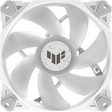 ASUS TUF GAMING TF120 ARGB White, Gehäuselüfter weiß/transparent