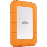 LaCie Rugged Mini SSD 4 TB, Externe SSD orange/silber, USB-C 3.2 Gen 2x2 (20 Gbit/s)