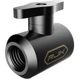 RAIJINTEK RJK Draining Valve Black, Ventil schwarz