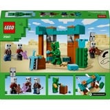 LEGO 21267 Minecraft Die Illager-Wüstenpatrouille, Konstruktionsspielzeug 