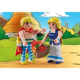 PLAYMOBIL 71544 Asterix Tragicomix und Falbala, Konstruktionsspielzeug 