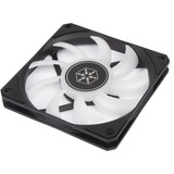 SilverStone SST-AS120B-ARGB 120x120 15, Gehäuselüfter schwarz/transparent