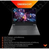 Victus by HP 15-fa2704ng, Gaming-Notebook grau, Intel® Core™ i5-13420H, NVIDIA GeForce RTX 3050, 16 GB DDR4, 512 GB SSD, ohne Betriebssystem