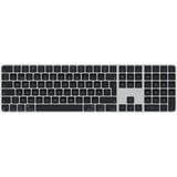 Apple Magic Keyboard mit Touch ID und Ziffern­block silber/schwarz, SE-Layout, für Mac Modelle mit Apple Chip