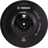 Bosch PRO Backing Pad, Gummi-Schleifteller, Ø 125mm schwarz, für Bohrmaschinen