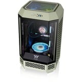 Thermaltake The Tower 250 , Tower-Gehäuse hellgrün, Tempered Glass