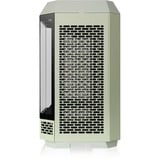 Thermaltake The Tower 250 , Tower-Gehäuse hellgrün, Tempered Glass