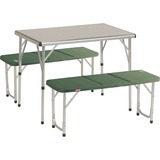 Coleman Campingtisch Pack-Away 4 Personen 205584, Camping-Tisch grün/silber