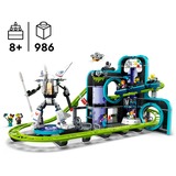 LEGO 60421 City Achterbahn mit Roboter-Mech, Konstruktionsspielzeug 